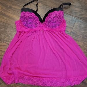 Beautiful lace babydoll langerie nighty